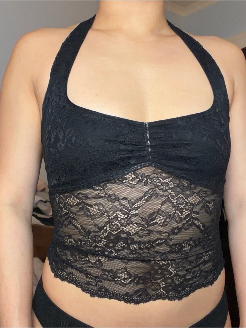 Lace Halter Top